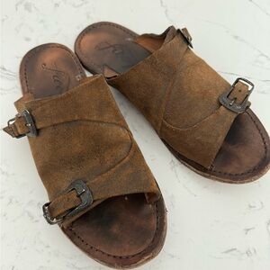Free People Slip on Sandal Sz 7
